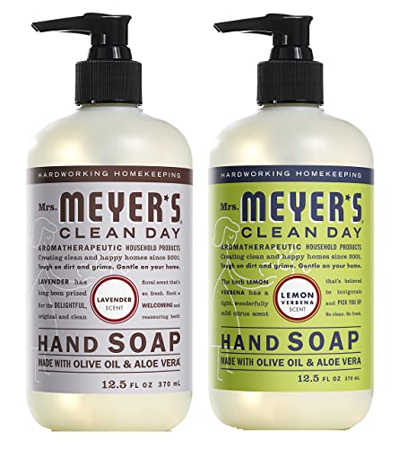 Mrs. Meyer's Liquid Hand Soap Variety Pack - Lavender & Lemon Verbena