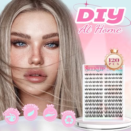 Spiky Manga Lash Clusters 8-16MM 120Pcs DIY Eyelash Extensions