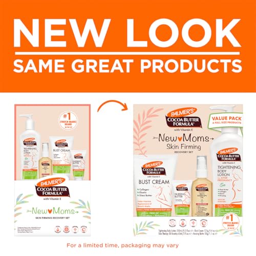 Palmer's Postpartum Skin Care Kit - 4 Piece Body Lotion Set