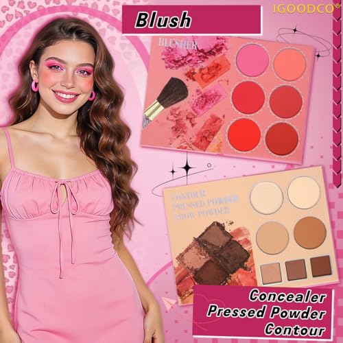 43 Color Sparkling Powder Eye Makeup Palette - Matte & Glitter