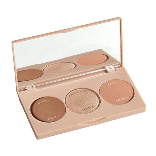 FARMASI- PEACH BITE bronzer- 3 in 1 PALETTE