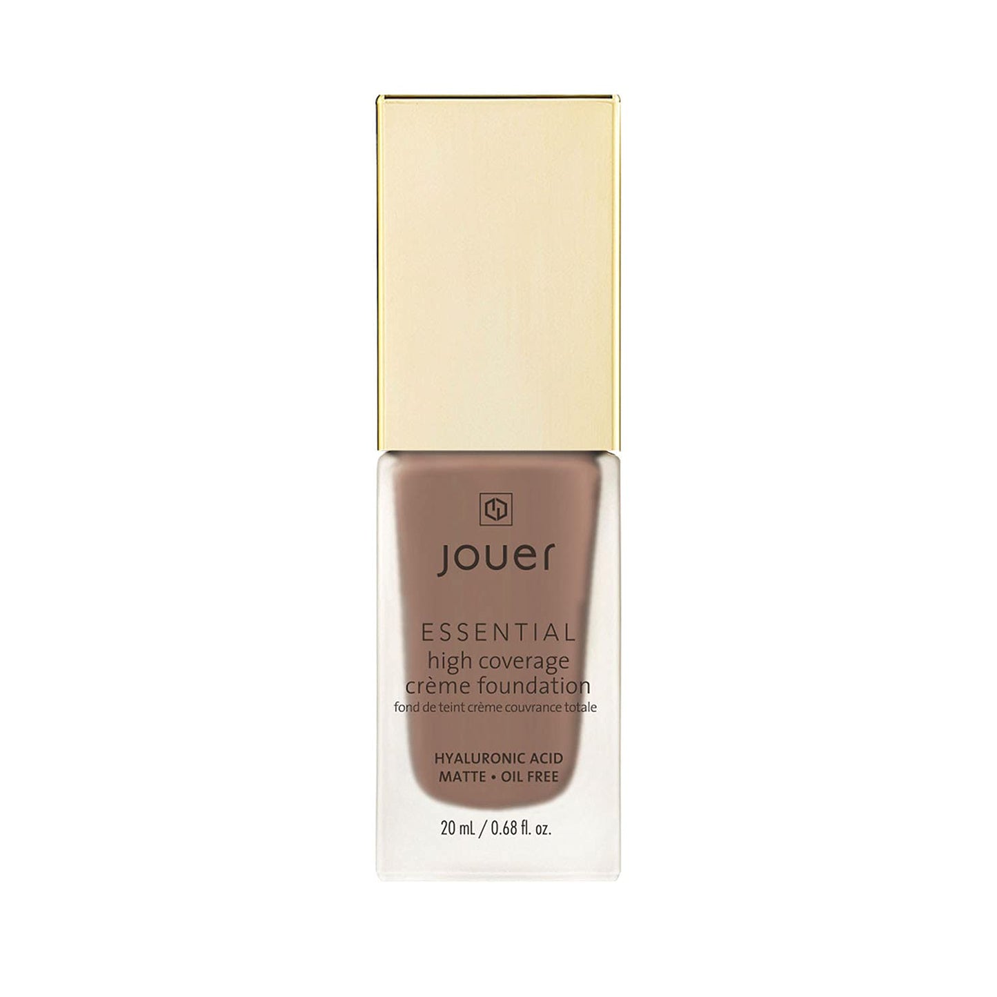 Jouer Essential High Coverage Crème Foundation - Available in 50 Shades for All Skin Tones - Healthy Ingredients - Paraben, Gluten & Cruelty Free - Vegan Friendly