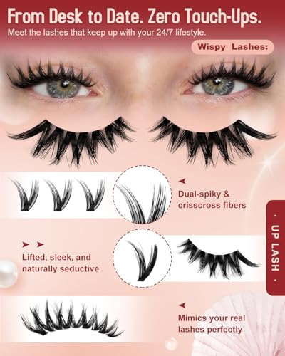 Higu Clace Manga-Lash Clusters - D Curl 10-16mm DIY Lash Extensions Kit