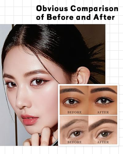 Waterproof Gel Eyeliner Pencil Set - Black Brown