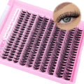 Yawamica Wispy Lash Clusters 10-14mm CC Curl 40D DIY Extensions