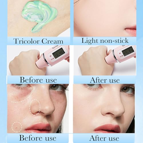 Makeup Primer, Color Correcting Primer, SPF 50 Sunscreen, Hydrating Face Primer, One Step Isolation Cream, Long Lasting Foundation Moisturizing Facial Concealer (Primer 02+03, 2.45 Ounce (Pack of 2))