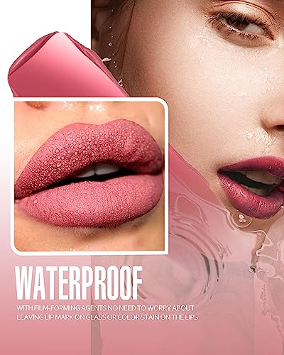 Long Lasting Red Lipstick for Women - Matte, Waterproof & Hydrating