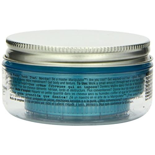 TIGI Bed Head Manipulator Hair Putty 2-Pack ? Firm Hold Paste, Hair Styling Products for Women and Men, Frizz Control, Anti-Humidity, Tropical Fruit Fragrance, 2.01 Oz Ea