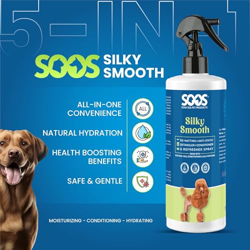 SOOS Silky Smooth 5-in-1 Pet Conditioning Spray 500ml