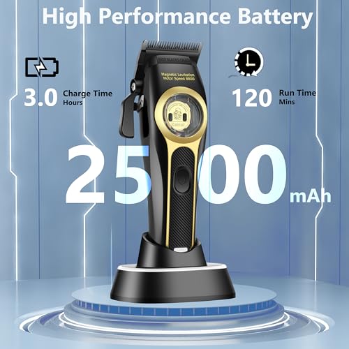 KEMEI 2373 Professional Cordless Hair Clippers for Men