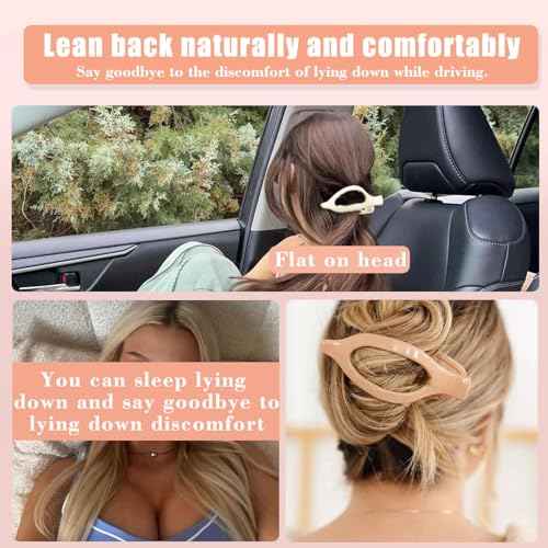 Flat Hair Clips, 9 PCS 4.7 Inch Large Side Slide Volume Duckbill Clips for Women & Girls, Internal Tooth Design, Strong Hold Matte Hair Clips for Thick Hair & Thin Hair,French Concord Clip