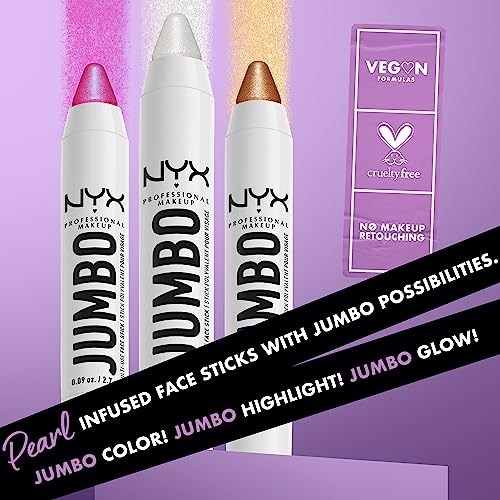 NYX Jumbo Multi-Use Face Highlighter Stick - Vanilla Ice Cream