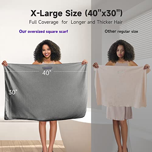 Umisleep Microfiber Hair Towel Wrap 40x30 Quick Dry