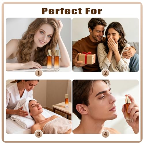 Glass Perfume Bottle 3.4oz Refillable Atomizer with Fine Mist