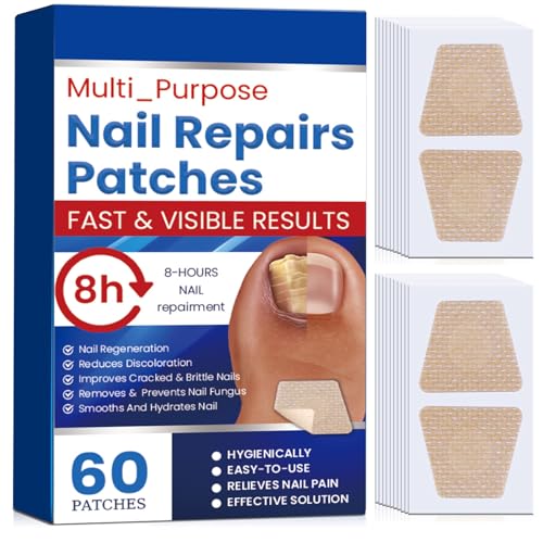 Terquenix Fungal Nail Patches 60 Pack - Advanced Toenail Fungus Treatment & Repair