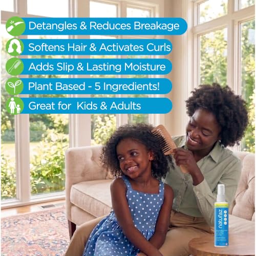 Curly Hair Detangler Spray - Leave-In Conditioner for All Hair Types