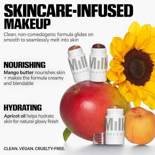 Milk Makeup Matte Bronzer ? Buildable Cream Bronzer Stick with Mango Butter + Apricot Oil ? Hydrating, Multi-Use Formula for a Sunkissed Glow