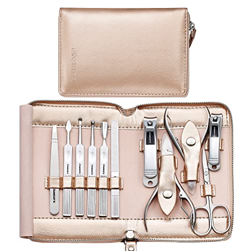 FAMILIFE Manicure Set Professional Manicure Kit 11 in 1 Gift Set for Women and Men Nail Kit and Nail Clippers 13PCS Nail Kit Nail Cutter Men Grooming Kit Pedicure Set Professional Manicure Set Steel