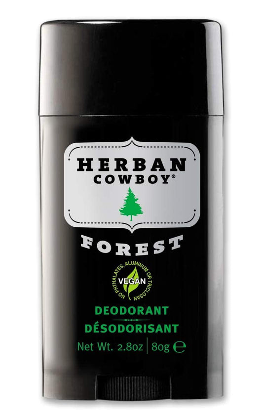 Herban Cowboy Forest Deodorant Maximum Protection 2.8 Ounce, 3 Pack