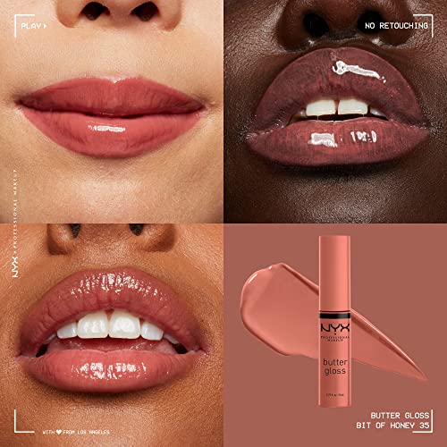 NYX Butter Gloss Lip Gloss 2-Pack - Angel Food Cake & Honey