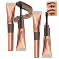 2Pcs Tattoo Eyebrow Gel Easy Peel Off,Temporary Eyebrow Tint,Waterproof Transfer-proof Fuller with 150¡ÆSmall Curved Tray,Defined Brow Stain,for Women Last Up to 5 Days(Espresso)