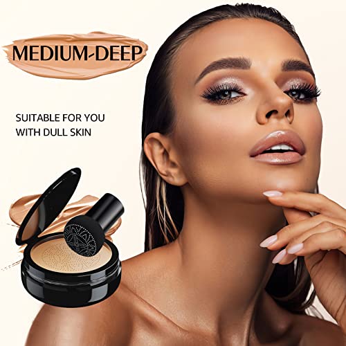 CC Cream Foundation with Air Cushion Sponge | Full Coverage Concealer