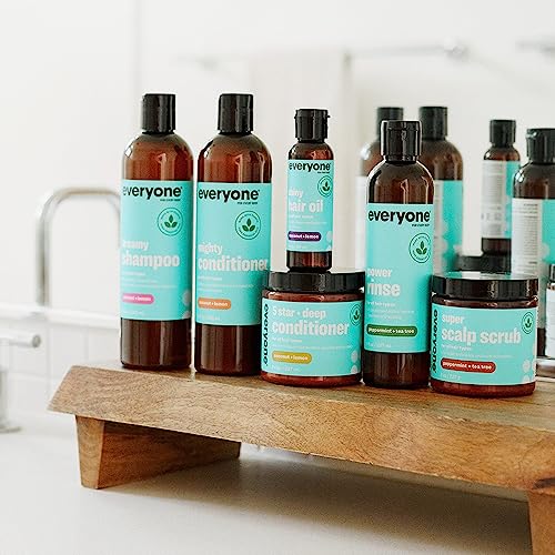 Everyone Super Scalp Scrub - Peppermint & Tea Tree, 8 oz Exfoliator