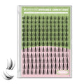 KEYYOU Fairy D Curl Lash Clusters 144Pcs Invisible Band Eyelash Extensions