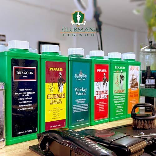Clubman Virgin Island Bay Rum Body Powder 9 oz