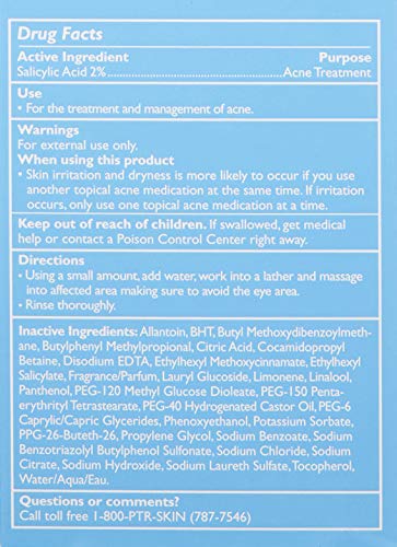 Peter Thomas Roth | Acne Clearing Wash | Maximum-Strength Salicylic Acid Face Wash, Clears Up and Helps Prevent Breakouts, 8.5 Fl Oz