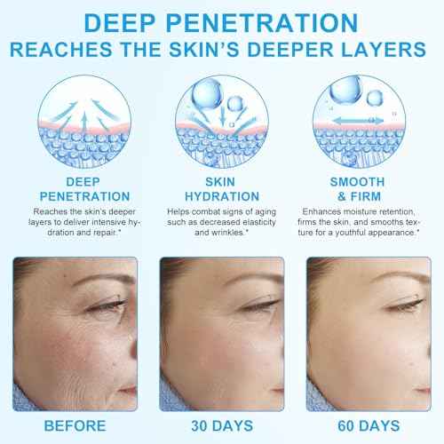 Pure Hyaluronic Acid Serum Powder for Skin & Face, 120G High Molecular Weight Anti Aging Hyaluronic Acid serum, Water Soluble, Fine Powder, Gluten Free, Non-GMO- Includes Scoop