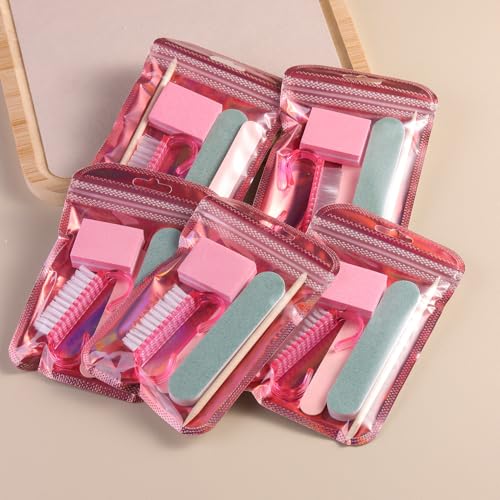 Disposable Manicure Kit - 10 Individually Packed Nail Sets