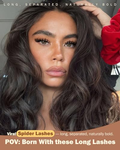 Spider Breeze D Curl Lash Clusters, 8-16mm Wispy Eyelash Extensions