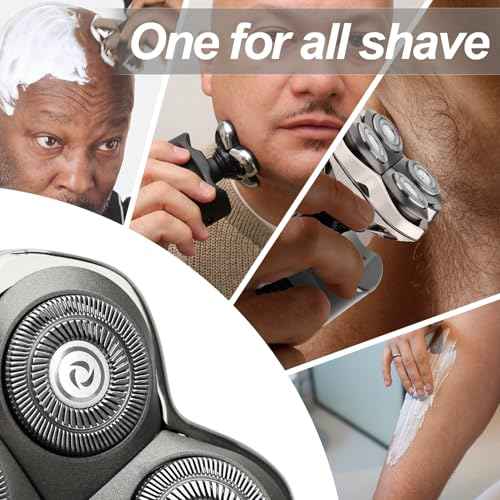 Pro 4 Shaver Replacement Heads for Gold PRO, Silver PRO, Platinum PRO, Butterfly Kiss PRO¡¦ Series Head Shavers, Floating 4 Heads for a Fast, Close and Smooth Shave.