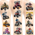 144 PCS ATV Temporary Tattoos - 24 Sheets Party Favors