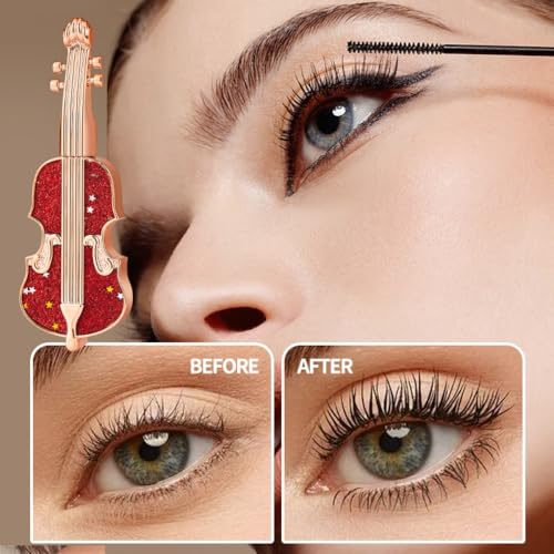 Waterproof Mascara for Short Lashes, Fine Brush, No Flaking