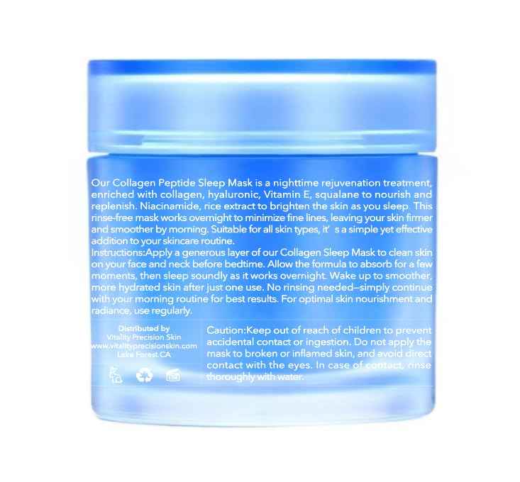 Vitality Precision Skin Collagen Jelly Peptide Mask