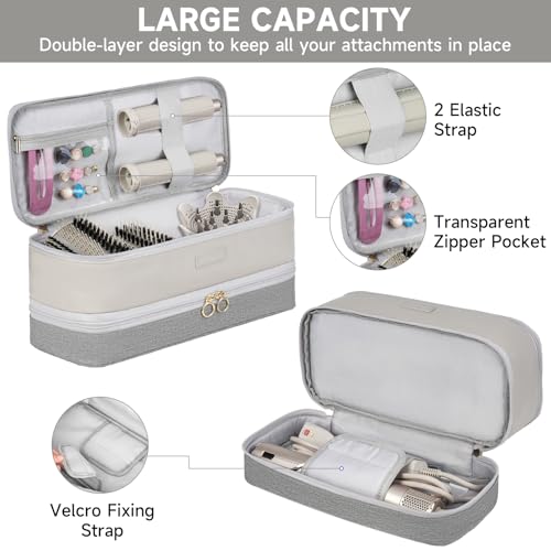 Hair Dryer Travel Case for Dyson Airwrap & Shark Flexstyle
