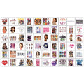 60Pcs Katseye Temporary Tattoos - Waterproof Fake Tattoo Stickers