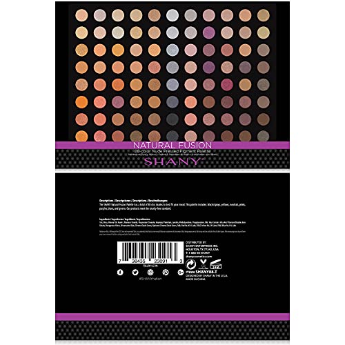 SHANY Natural Fusion 88-Color Eyeshadow Palette