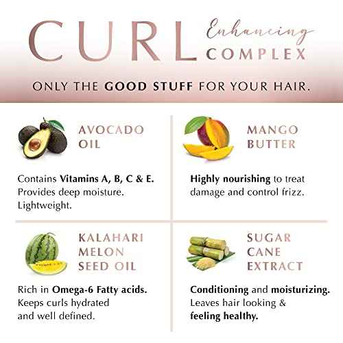 ECRU New York Curl Perfect Hydrating Shampoo, Curly Hair Shampoo for Women or Men, 24oz