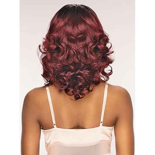 Janet Collection HD Swiss Lace Front Wig Melt Hand-Tied 13X6 Frontal Part Lennon (OET1B/30)