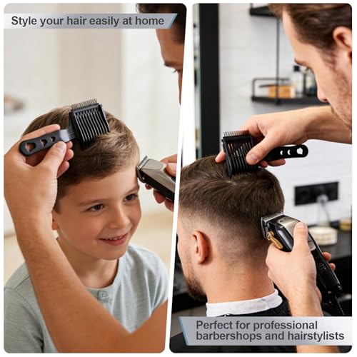 4-in-1 Fade Comb Set for Hair Clippers – Professional Barber Tool