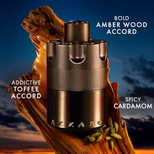 Azzaro The Most Wanted Eau de Parfum Intense for Men - Warm Amber & Green Cardamom