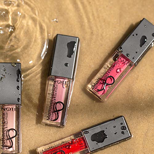 NOTE Mattever Lip-Ink - Matte Lipstick for Women - Liquid Lipstick Long Lasting 8-Hour Wear - Transfer-Resistant Lip Makeup - 05-0.15 oz