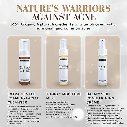 Noir D'or Acne Scar Treatment | Three-Step Extra Gentle Repair Set for Hyperpigmentation, Dark Spot Removal, and Breakouts | Face Skincare