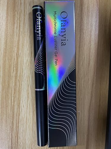 Multichrome Eyeliner,Black Eyeliner Penclis with Retractable,Glitter Eyeliner Pencil for Halloween Makeup,Waterproof Eyeliner Pen,24h Long Lasting Eye Liner Smudge Proof Eye Pencil