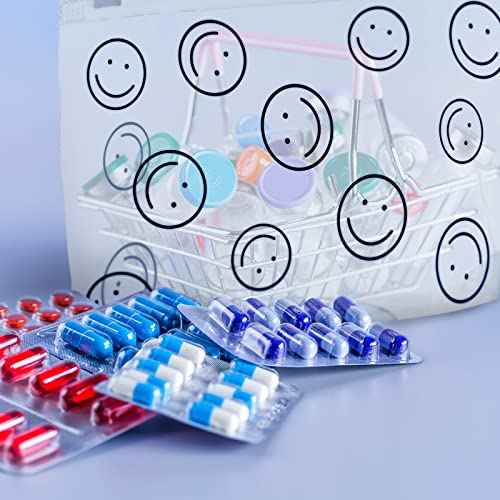 Silkfly 50 Pcs Clear Makeup Bags Bulk Cosmetic Bags with Zippers Travel Toiletry Pouch for Women Men Portable Waterproof PE Pouch Fit Airport Airline Compliant