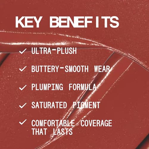 about-face KISMET Blur Matte Lip Plump | Soft, Hydrating Vegan Lipstick, Cool Pink 0.2oz