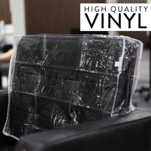 Betty Dain Salon Chair Back Cover, Clear Vinyl Protector